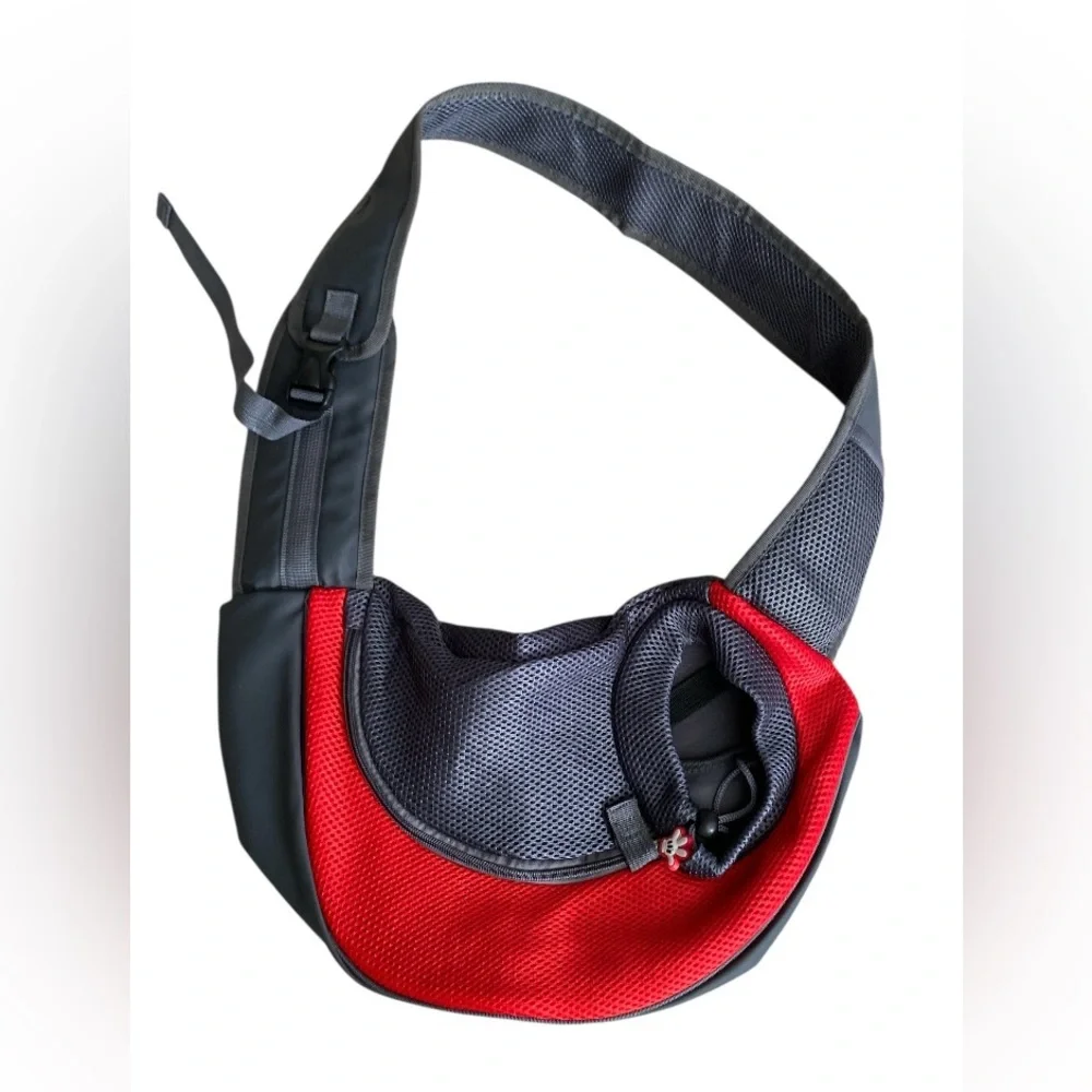 Pet Dog Sling Carrier Bag for Small Dogs Puppy Cat Sling Backpack - Brand New